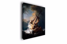 Christ In The Storm Rembrandt Painting Giclee Canvas Print Art Home Decor Wall