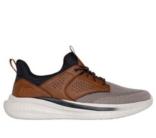 SKETCHERS Mens Goga Mat Arch Stretch Lace Relaxed Fit SBrey Comfort Shoe-UK 6-12