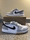 Air Jordan 1 Low OG Mens Sneakers Low Top Barons White Grey CZ0790 110 Size 9