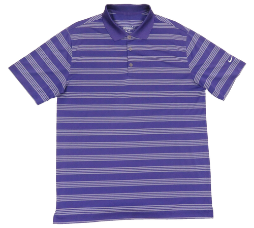 Neu ohne Etikett Nike Dri Fit Tour Performance Golf Logo kurzärmeliges Poloshirt L