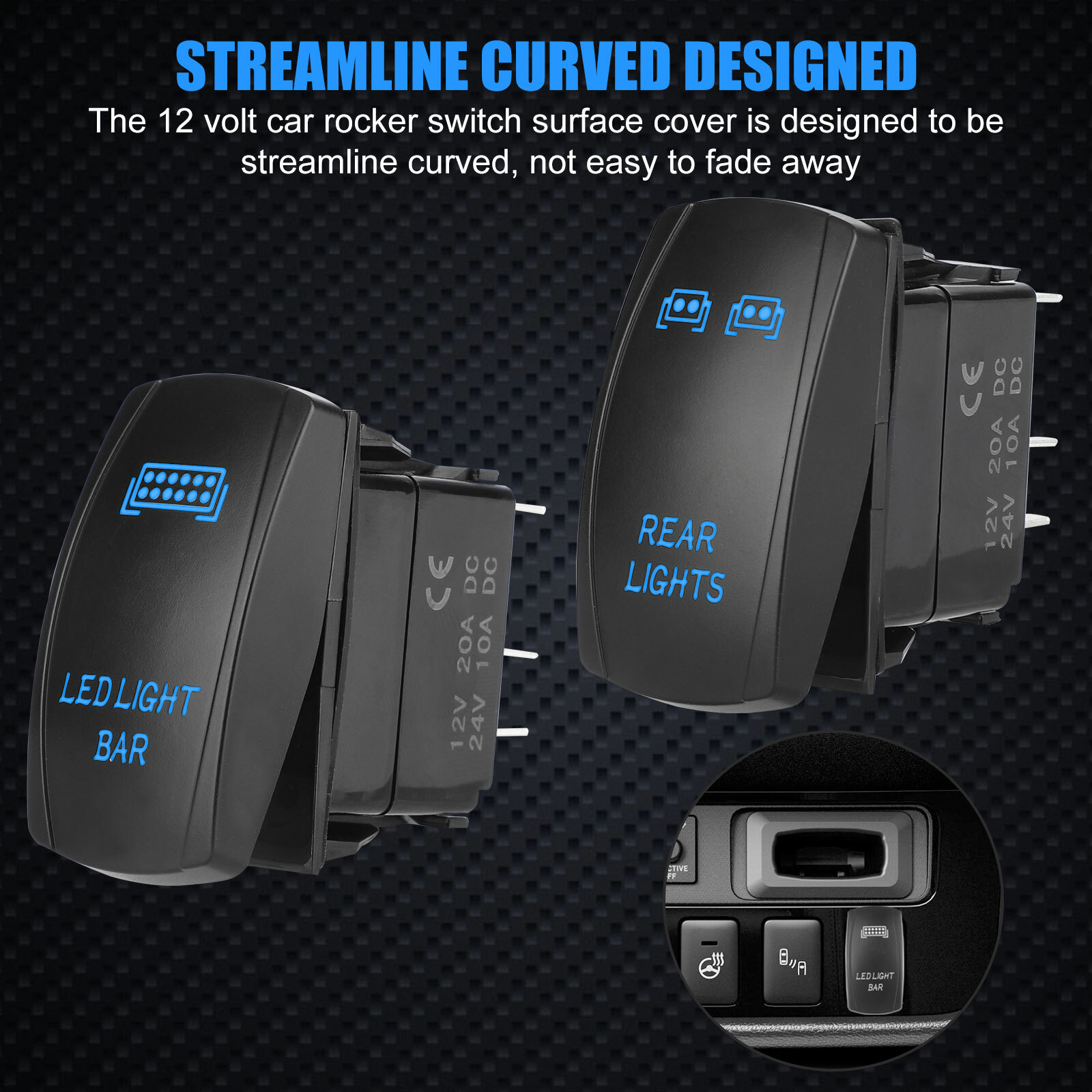 Rs 14 Red Light 3 Pin Rocker Switch At Best Price In Delhi | Madan Link - Foto 7