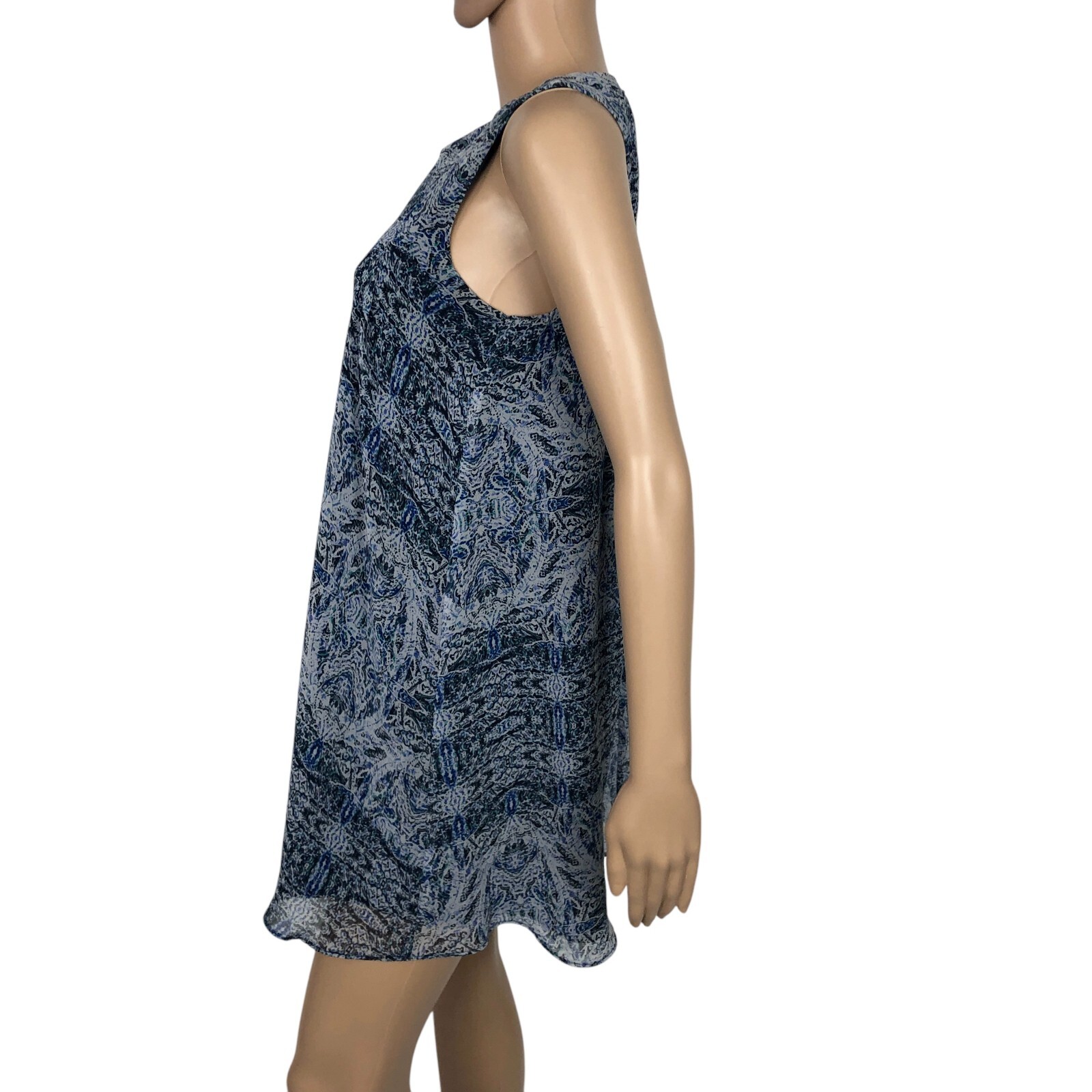 BCBGeneration Printed High Neck Shift Mini Dress … - image 4