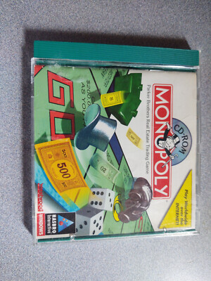 Monopoly CD-ROM (PC, 1995) BROKEN CASE