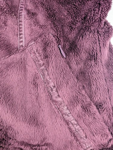 Athleta Fleece Jacket - Purple - Size M - Zip Pockets - Soft - Picture 6 of 8