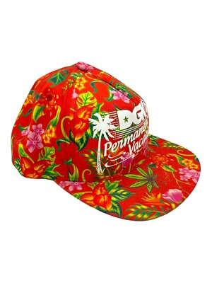DGK Snapback Hat Cap Dirty Ghetto Kids Permanent Vacation Red