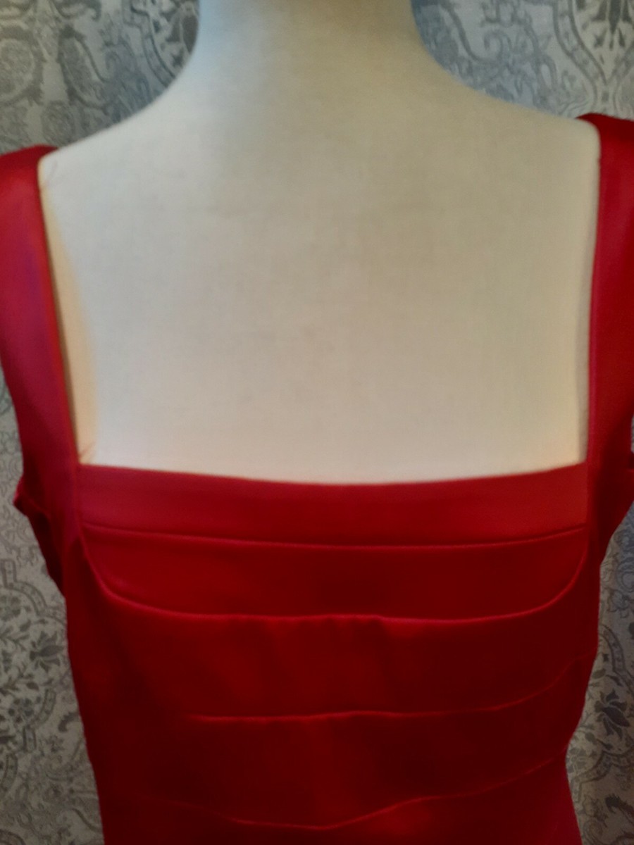Dressbarn Collection 16 Vibrant Little Red Dress | eBay