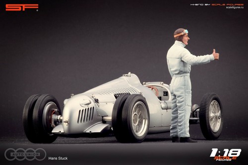1/18 Hans STUCK by SF Scale Figures for CMC Autoart Exoto - Picture 4 of 11