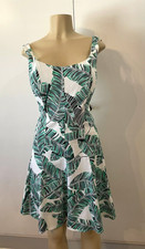 Sun Dress, Nine West, Scoop Neck, Knee Length Fitted Dress   SZ4 