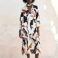 zara brand new midi dress with tags