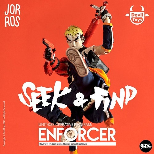 Jor Ros X Devil Toys: Enforcer Unit-088 Limited Collectibles Figure New In Stock - Bild 8 von 10