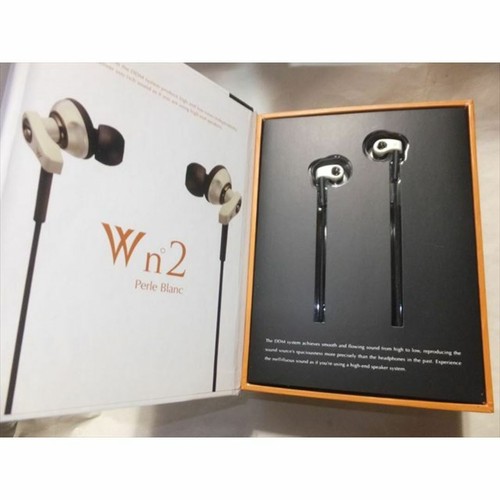 RADIUS W n°2 HP-TWF22W Perle Blanc - High-Quality In-Ear Headphones USED - 第 3/9 張圖片
