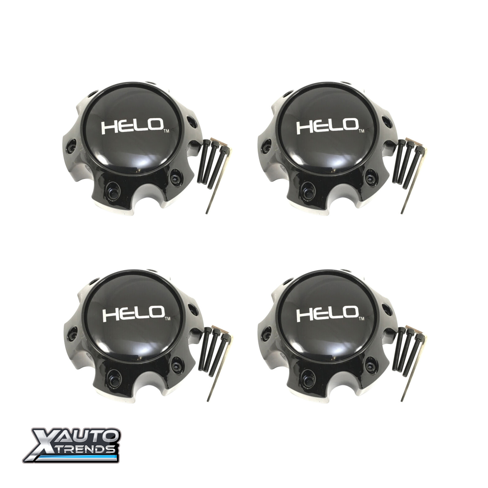 Helo Rims Center Cap 4 x Helo Wheel Center Cap Gloss Black 1079L145HE1GB | eBay
