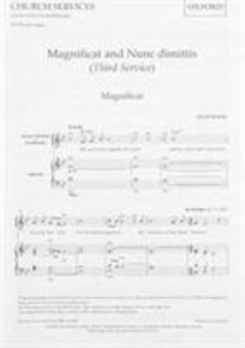 Magnificat And Nunc Dimittis (third Service), Like New Used, Free shipping in...