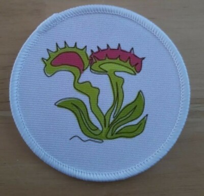 Venusfliegenfalle Pflanze Aufnäher Abzeichen Patches Abzeichen