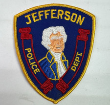 Jefferson Police Wisconsin WI Patch P8