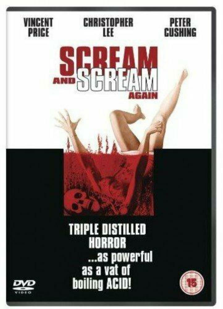 Scream And Scream Again DVD Horror/Occult Vincent Price