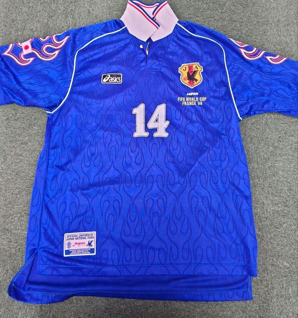 Japan 1998 France World Cup Team Jersey #14 Masayuki Okano Japan 1998 France World Cup Team Jersey #14 Masayuki Okano