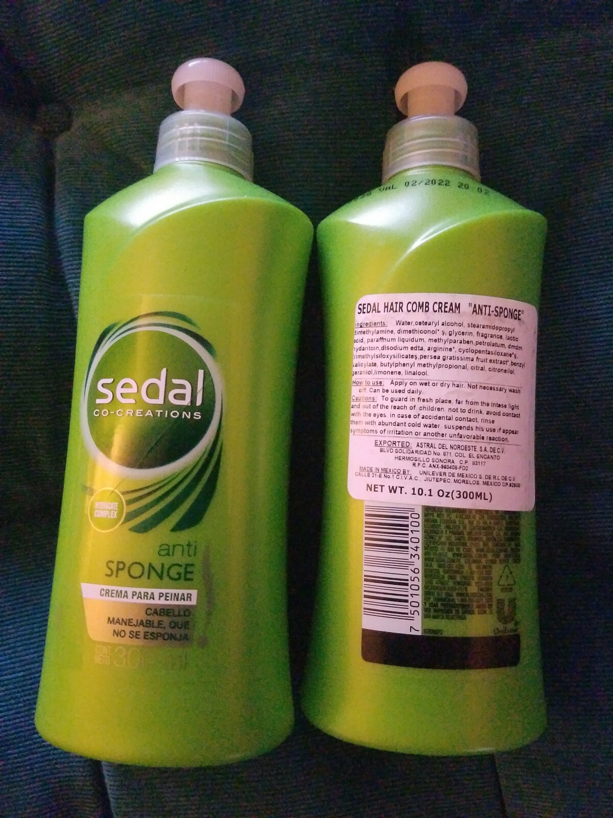 2 PACK SEDAL SEDAL ANTI SPONGE/ 300ML EACH eBay