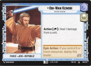 Star Wars Unlimited Obi-Wan Kenobi Near Mint [Twilight of the Republic]​