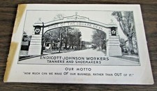 1936 EDDICOTT-JOHNSON WORKERS - TANNERS & SHOEMAKERS - COMPANY  INFORMATION
