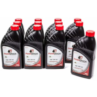 Brad Penn 10W40 Synthetic Blend SAE 10W-40 High Performance Oil - 12 Pack