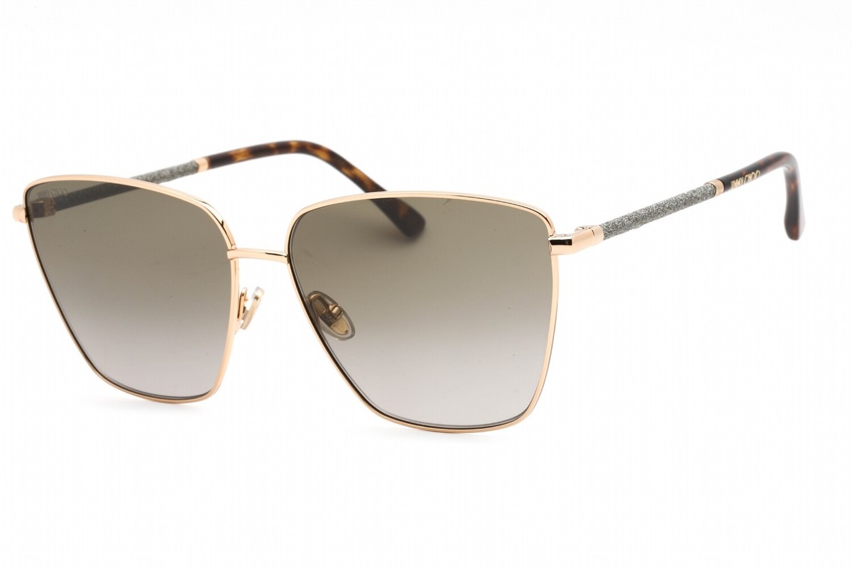JIMMY CHOO ウェラ スクエア フレム サンクラス VELLAS 06J Amazon.com: JIMMY CHOO Brown Gradient Butterfly Ladies