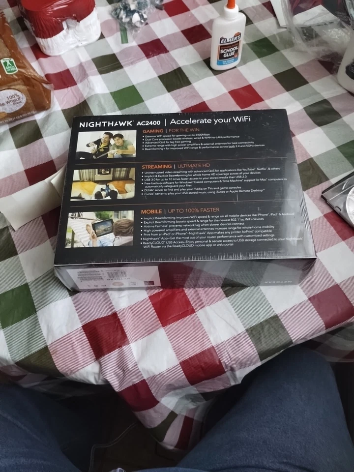 Netgear Nighthawk AC2400 Smart WiFi Router,Brand New,Not Open,Original Wrapping - Image 4 of 4