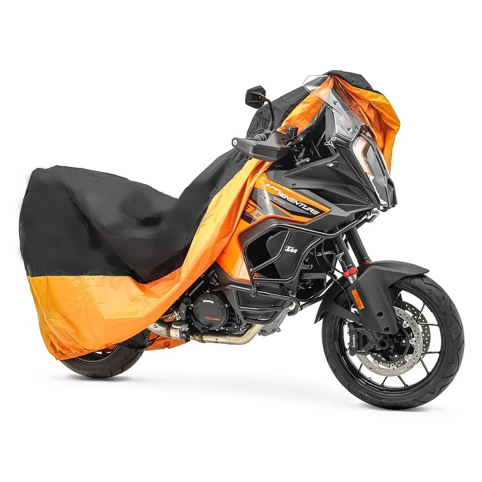 Motorcycle Cover XXXL for Triumph Rocket III/ Classic/ Roadster bl-org Foto 2 de 4