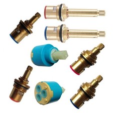 Replacement Ceramic disc tap valve quarter turn cartridge gland insert tzh100