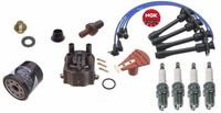 Toyota Corolla 1.6 1.8l Cap-rotor-ngk Wires-platinum Spark Plug-pcv-filter Kit on sale Toyota Corolla 1.6 1.8l Cap-rotor-ngk Wires-platinum Spark Plug-pcv-filter Kit on sale