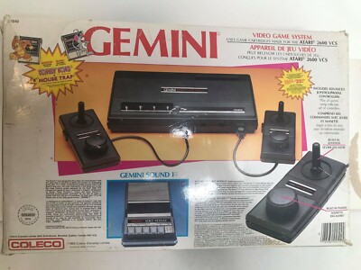 1983 COLECO GEMINI ATARI 2600 Electronic TV Computer Game System