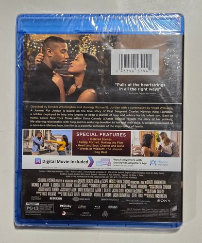 A Journal For Jordan Blu-ray REGION FREE (2021) -- NEW! SEALED!! - Imagen 2 de 5