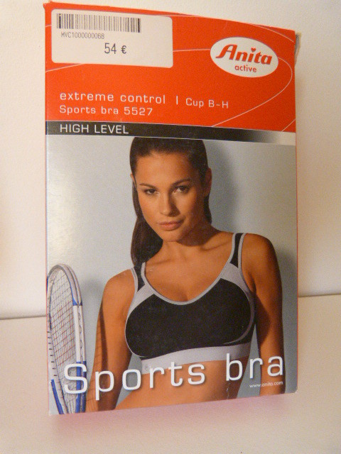 Soutien-gorge de sport Anita Momentum blanc 95D maintien optimal