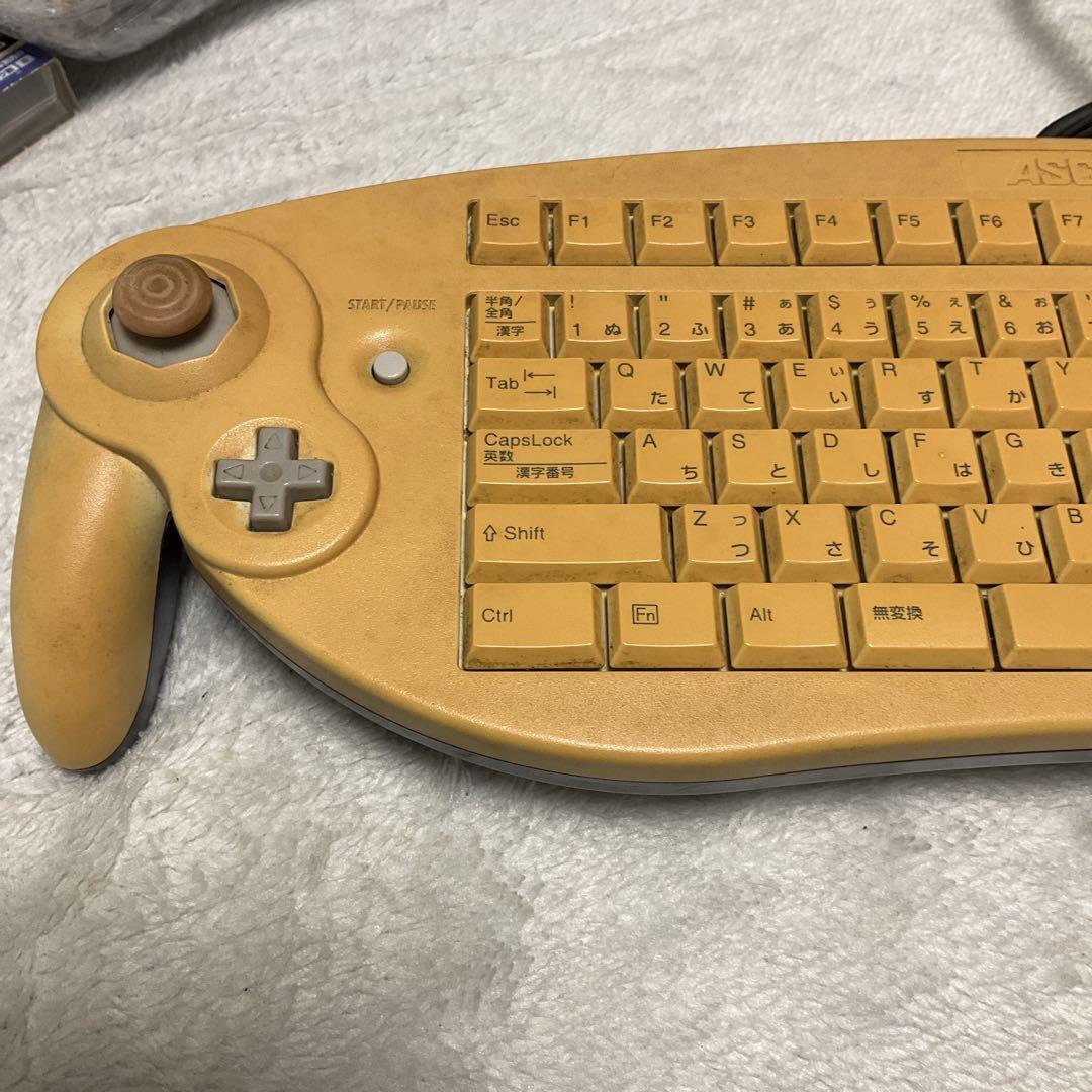 ASCII ゲームキューブ キーボード コントローラー ASC-1901PO