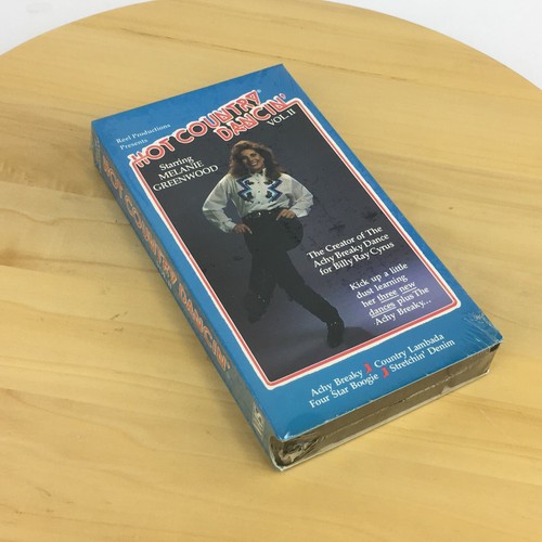 Sealed Hot Country Dancin' Vol II VHS Tape Melanie Greenwood Vintage New 1992 - Picture 5 of 5