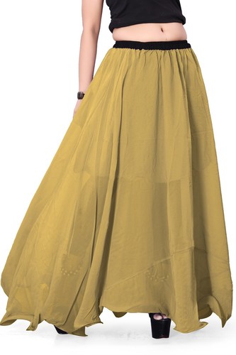 Ballet Dance Wear Half Circle skirt Belly Dance Chiffon Casual Party Wear C13 - Picture 9 of 156