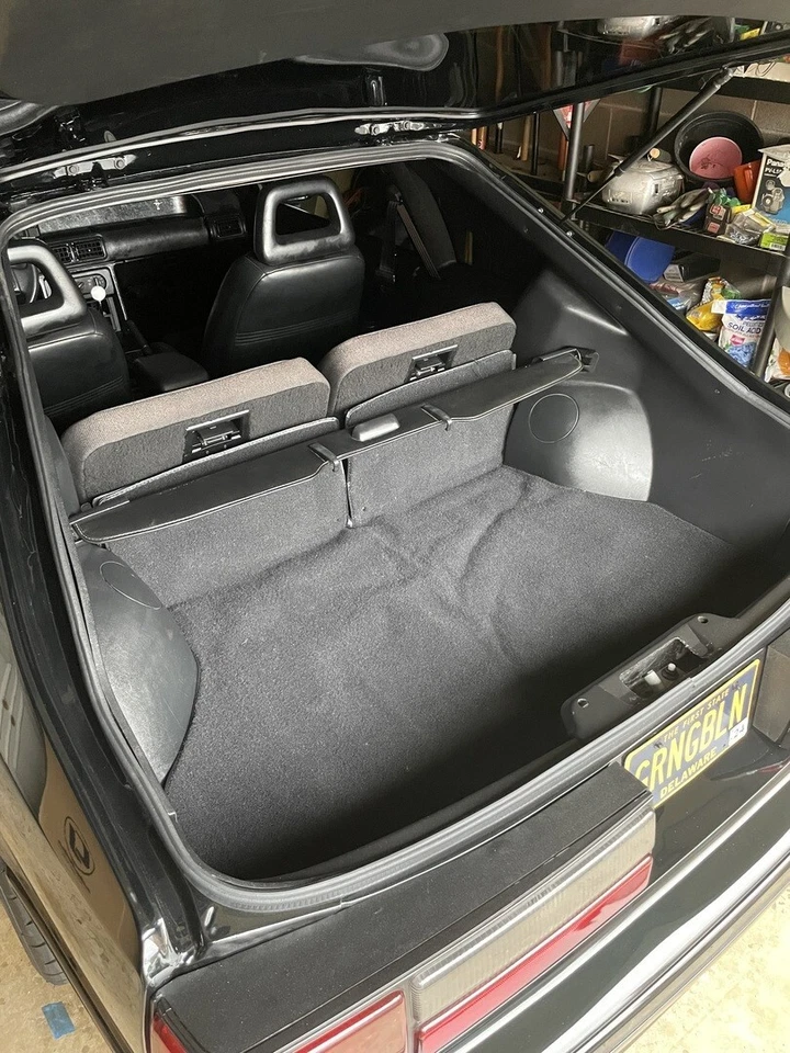 Alfombra Ford Mustang 1990-1992 área escotilla titanio gris calle fuera de la ley zorro ¡venta! Foto 4 de 4