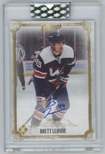 2021-22 Upper Deck Champ's auto clear cut brett leason Rookie Auto Washington