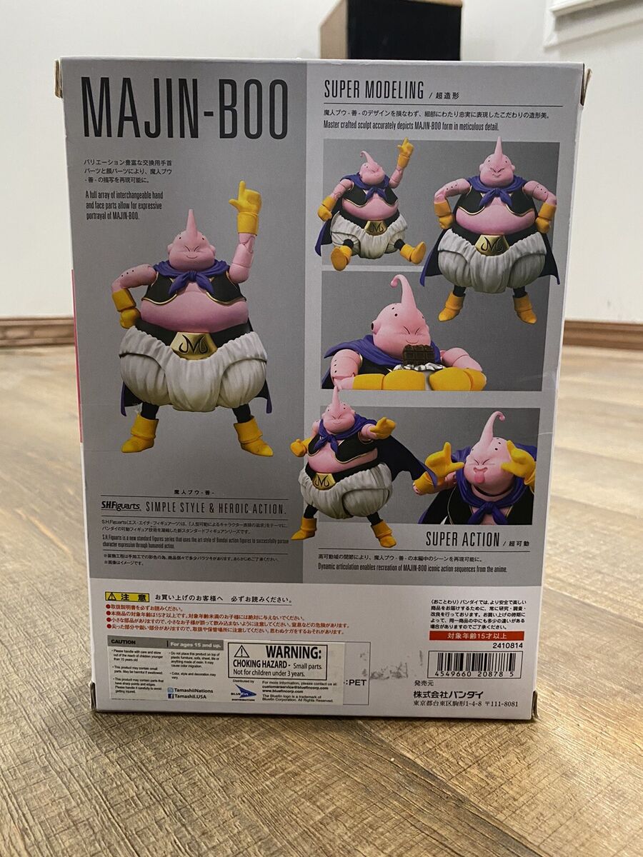 Boneco Majin Boo Dragon Ball Z Super Anime 18cm