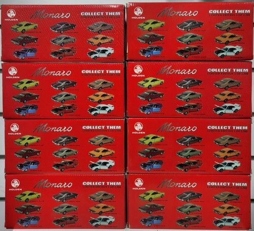 8x 1:32 OZ Legends Holden Monaro GTS Diecast Metal Cars with COA - Picture 6 of 9