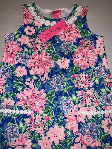 Lilly Pulitzer NWT Girls Little Lilly Knit Shift Spring In Your Step Size L,XL - Picture 4 of 24