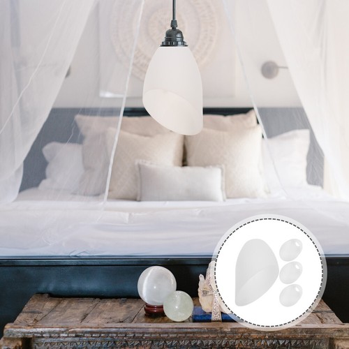 4Pcs Floor Light Shades Plastic Light Cover Lamp Shade Replacement Drum - Picture 1 of 11