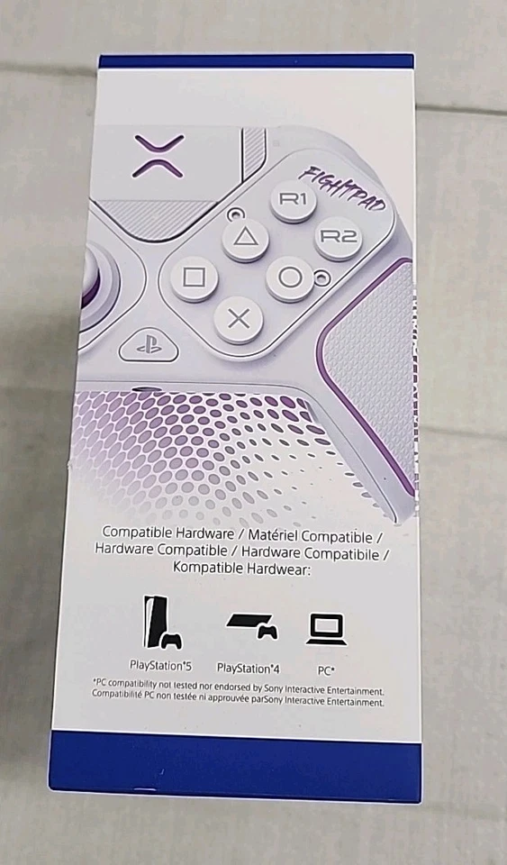 PDP Victrix Pro BFG Wireless Gaming Controller for PS5, PS4, PC, White - Image 4 of 4