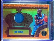 2010-11 Gold Standard Emeka Okafor JSY /249 #17 Hornets Gold Crowns Materials