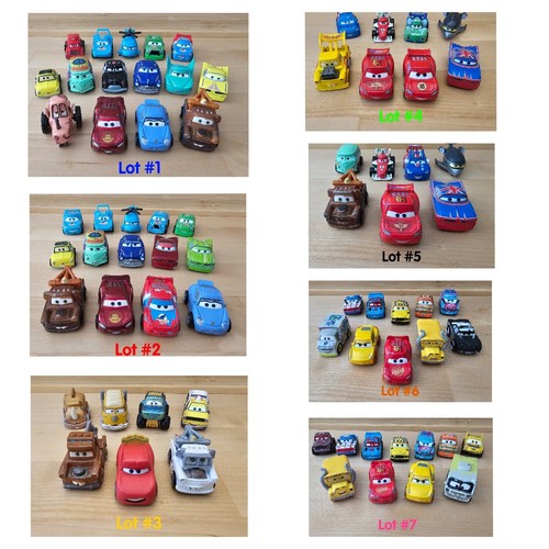Mixed Lots~ Disney Pixar CARS Mini Racers Die Cast ~YOU CHOOSE LOT