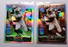 2 Card Lot Cameron Wake 2013 Topps Chrome Refractor & Sepia /99 Dolphins