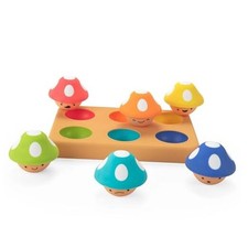 Mischievous Matching Mushrooms, Sorting Board, Social Emotional Learning Toy,