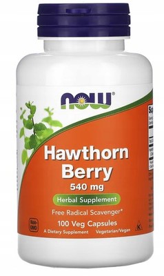 NOW FOODS HAWTHORN BERRY 100 Kapseln WEIßWEIßWEIßNAHMEN