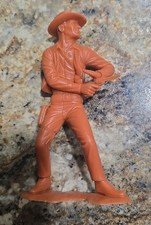 Louis Marx Co. Shooting Cowboy Plastic Figure 1964 Vintage