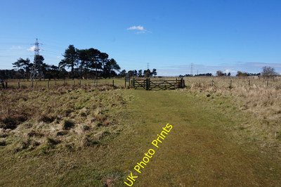 Photo 6x4 Opencast Way at Risby Warren High Risby 2 c2016